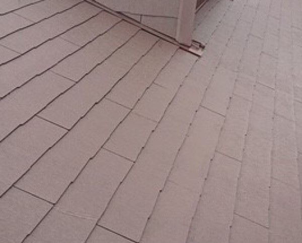 屋根塗装の完了　コロニアル